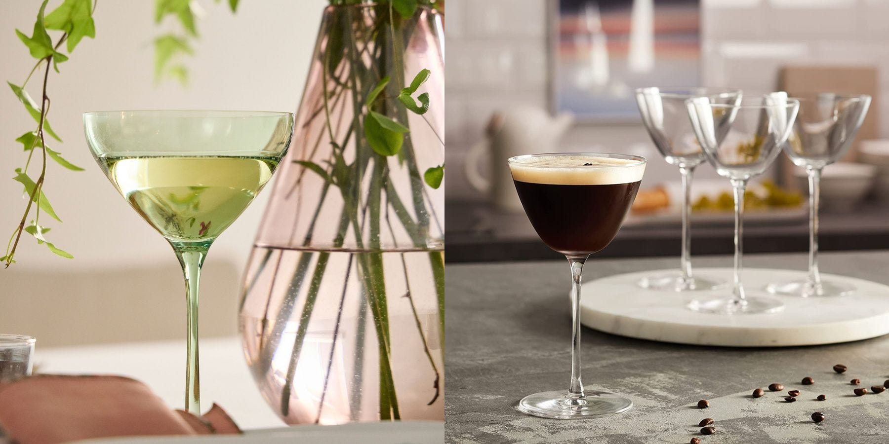 6 Martini Glasses That'll Make You Feel Classier Than James Bond