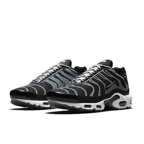 smart black mens trainers