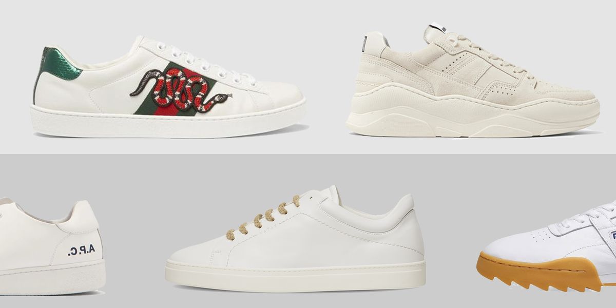 The Freshest White Trainers For Spring