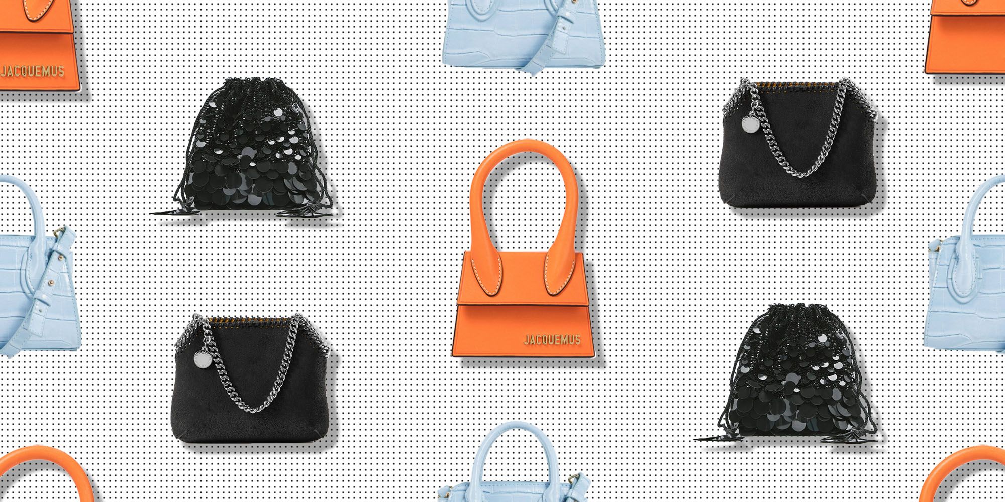 Mily Mini Clear Transparent Tote Bag Sequins Shoulder Crossbody Handbag for Women