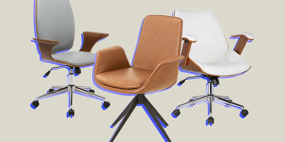 Mid Century Modern Office Chairs, Modern Task Chair With Arms