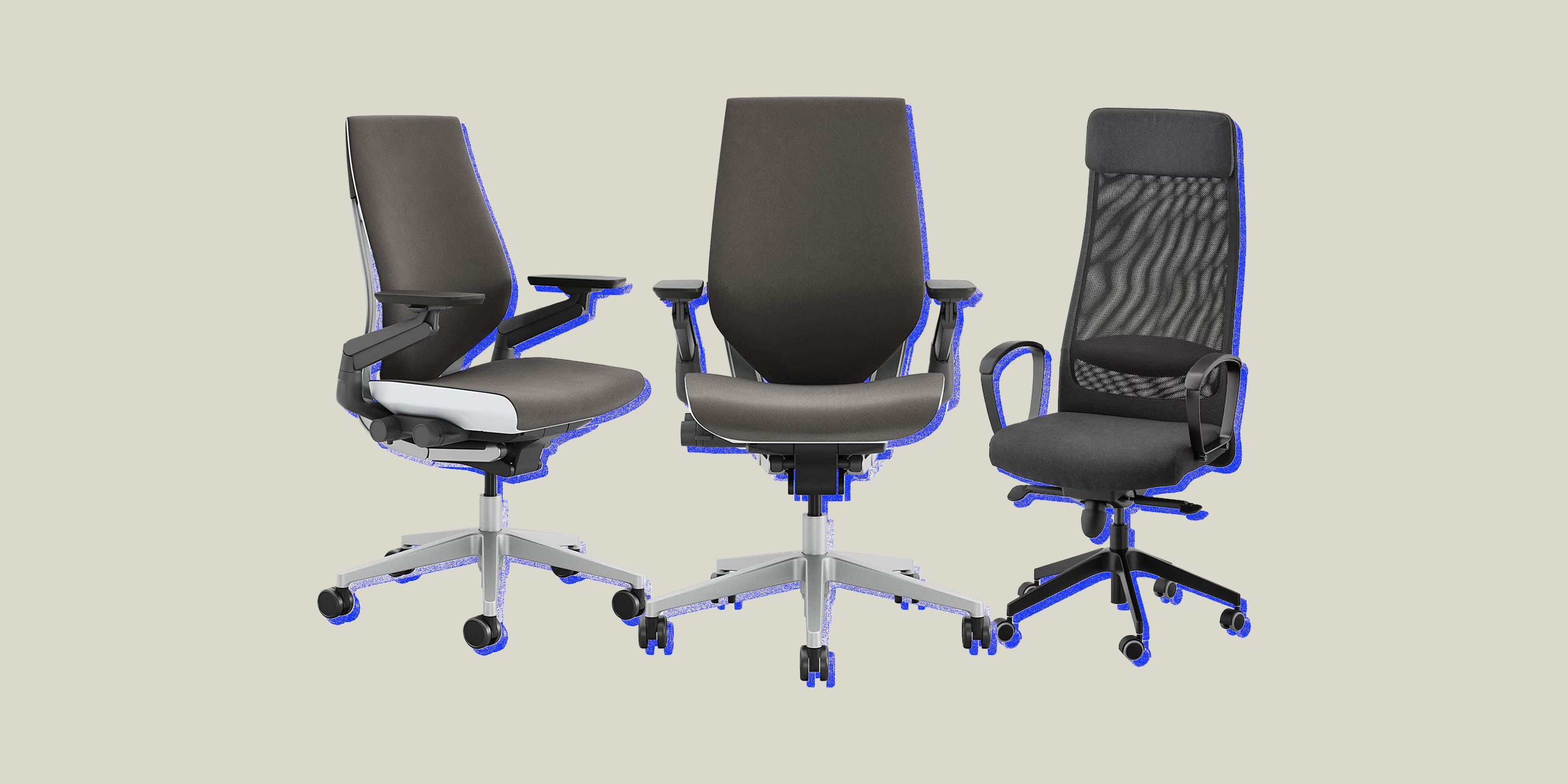 High Back Mesh Computer Desk Chairs Swivel Office Chairs Game Chair Cushioned UK 