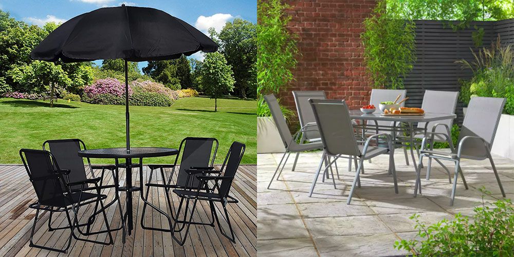 11 piece outdoor dining set dunelm