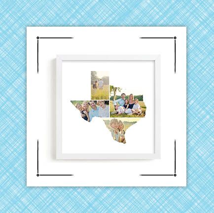 best photo gifts state frame collage and puzzle