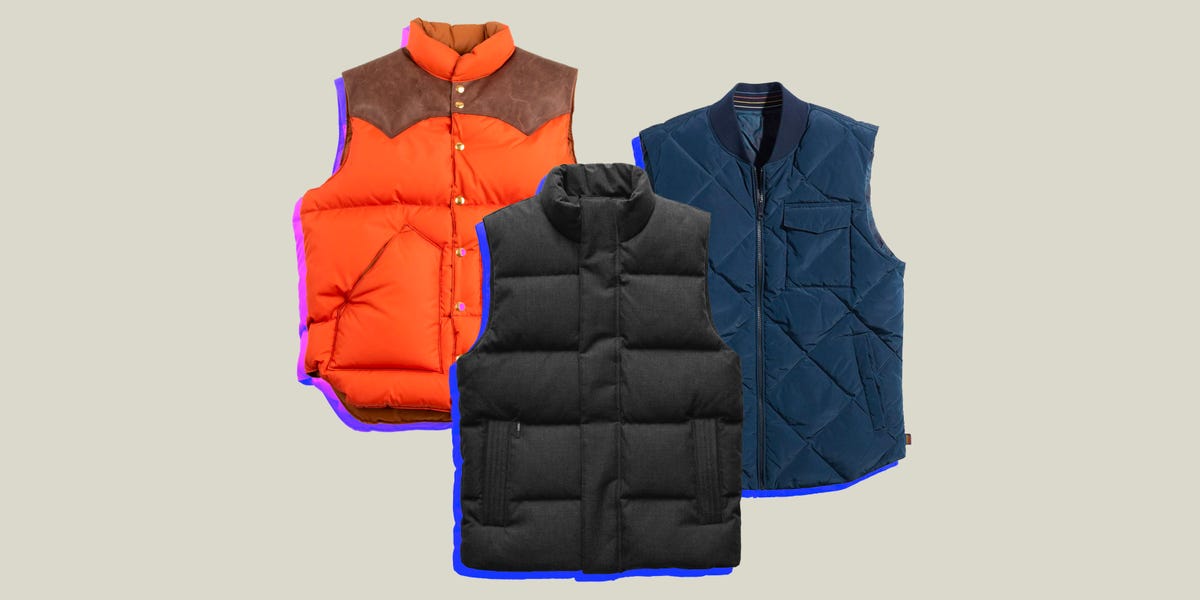 puffer vest  Vest outfits men, Streetwear men outfits, Mens puffer vest