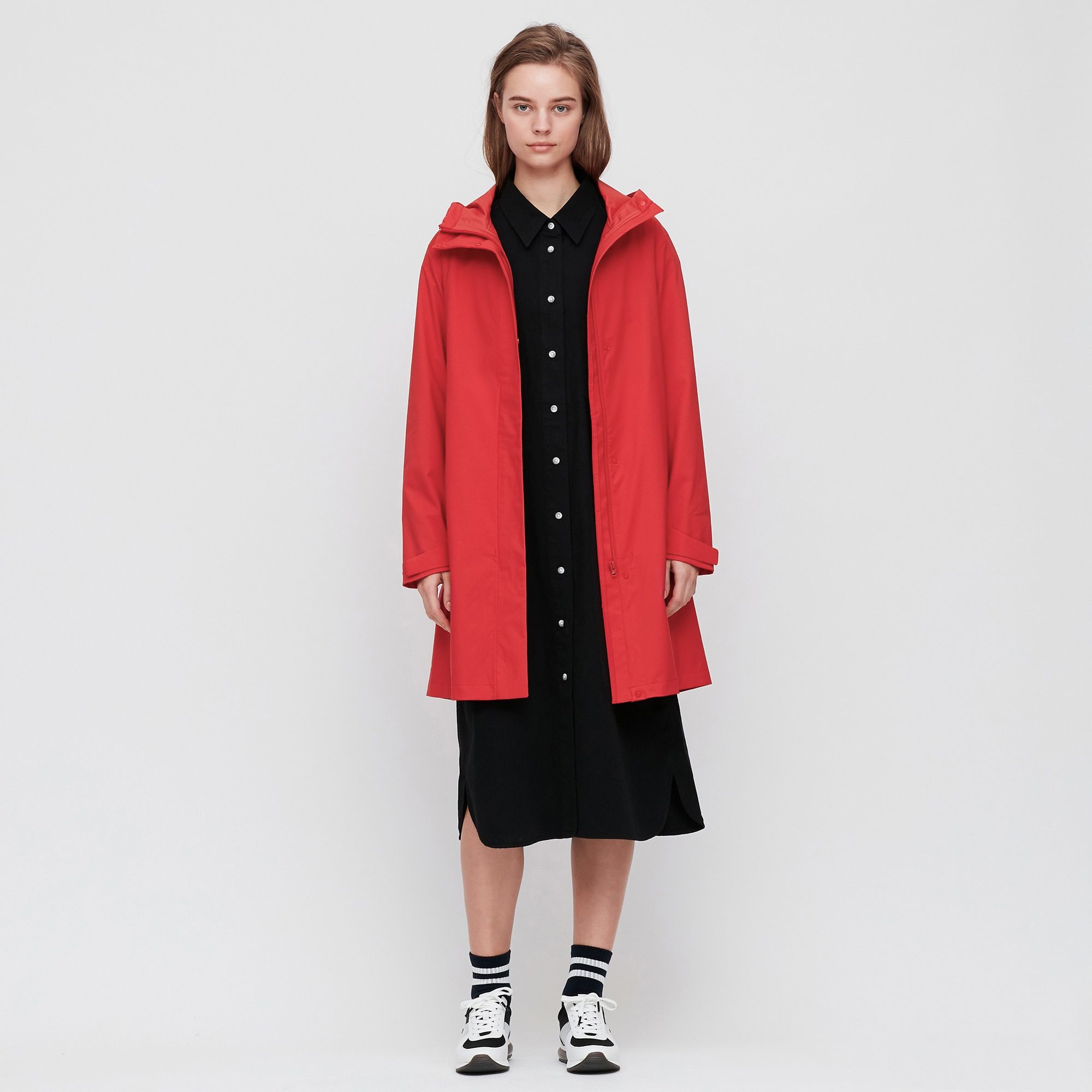 maxi length raincoats