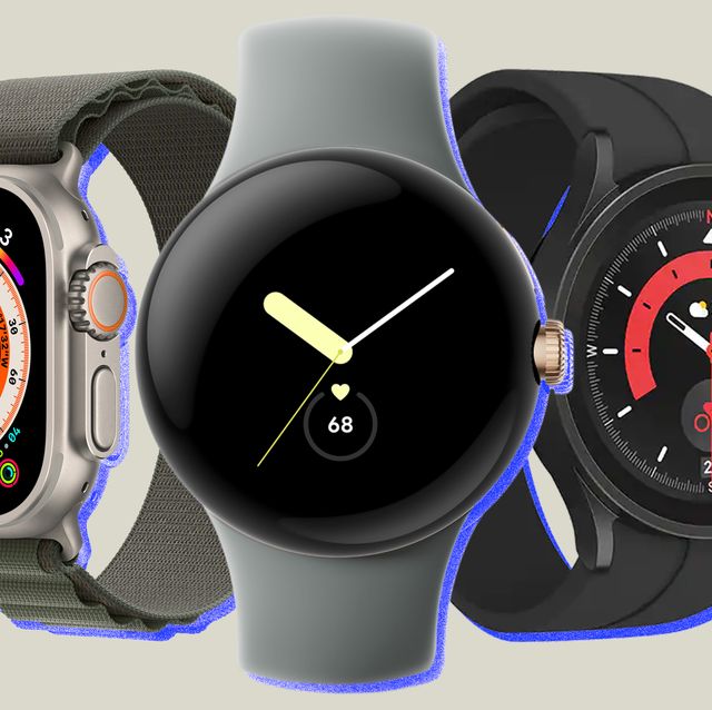 collage of three smart watches