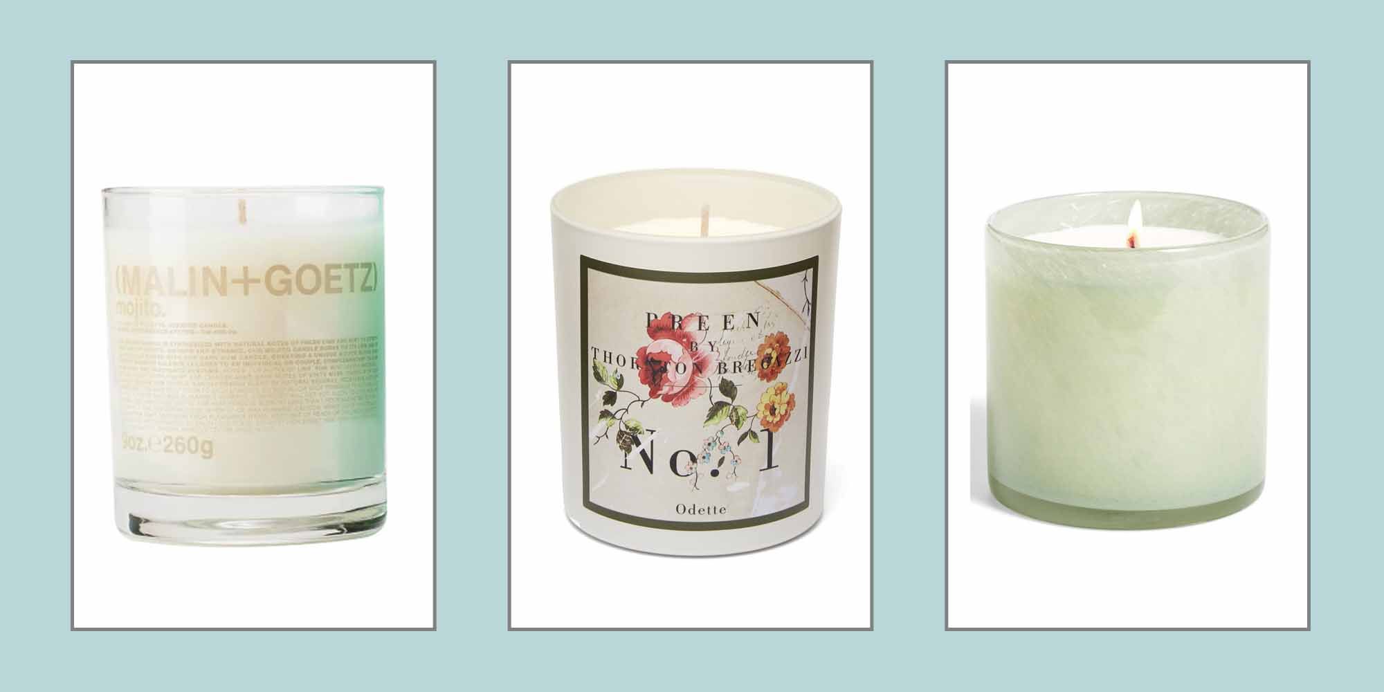 heavily scented candles