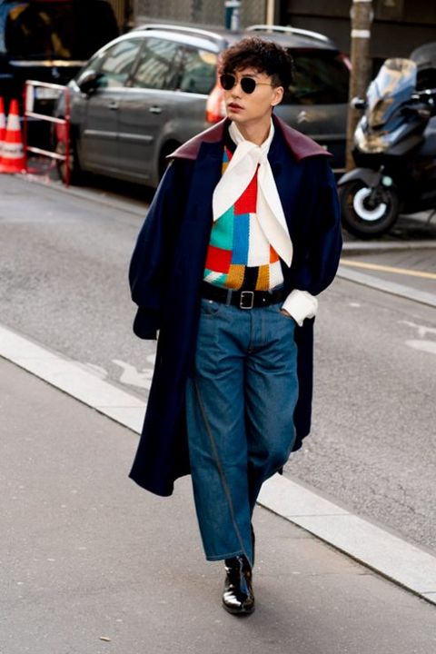 パリ メンズ ファッションウィーク で見つけた おしゃれなストリートスナップ50選