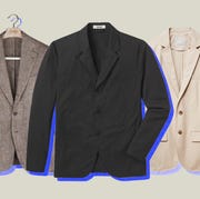 three different blazers