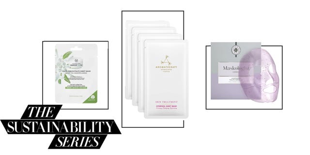 Download The Best Sustainable Sheet Masks Biodegradable Face Sheet Masks PSD Mockup Templates