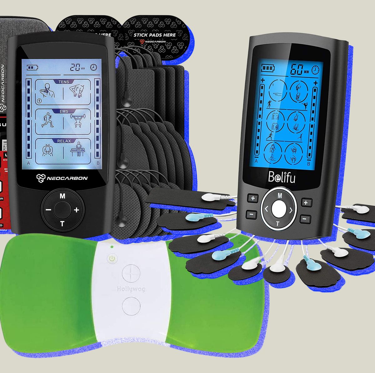 OMRON Pocket Pain Pro TENS Unit for On-The-Go Pain Relief