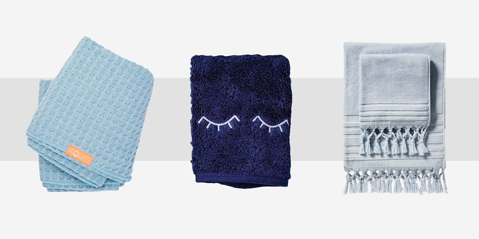 HQ Kids Absorbent Microfiber Fiber Small Hand Towel Soft Square Bath Towels 30cm 