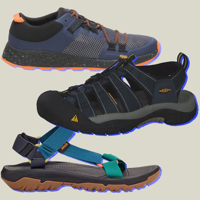 three types of water shoes
