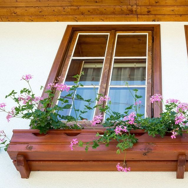 13 Best Window Box Planters, Wooden Window Box Planter