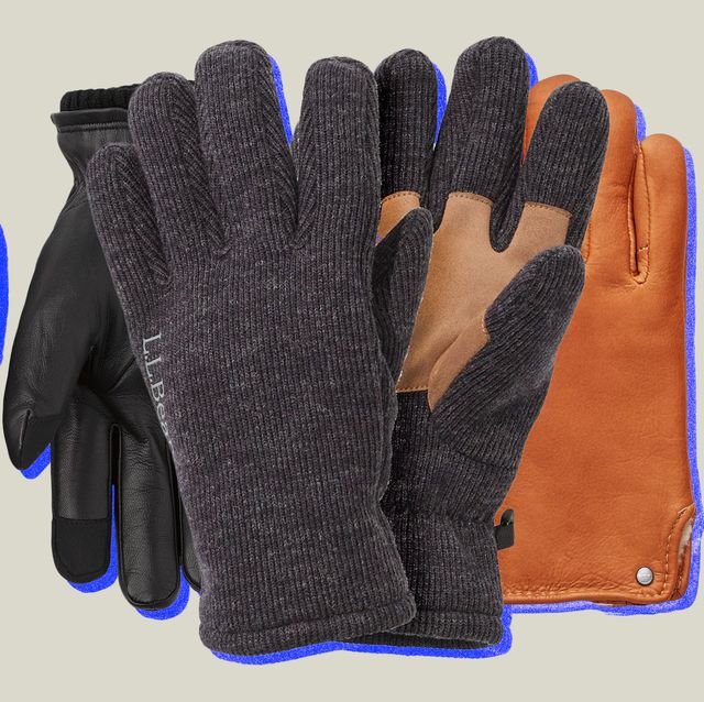 collage of three winter gloves