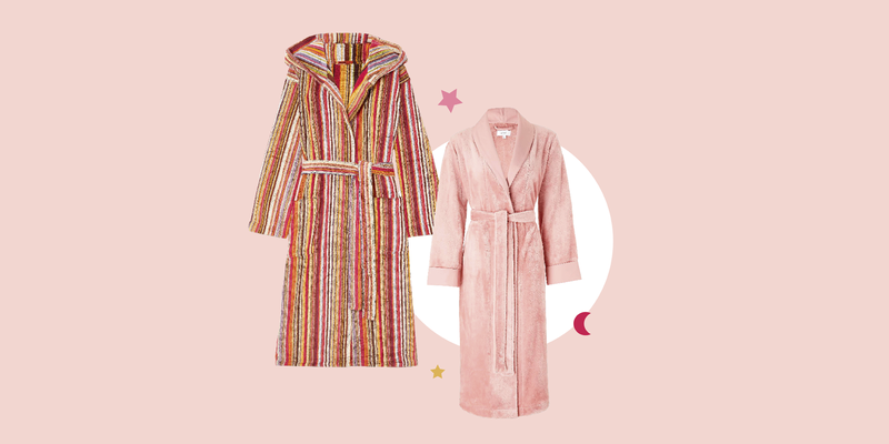 plus size extra long dressing gown