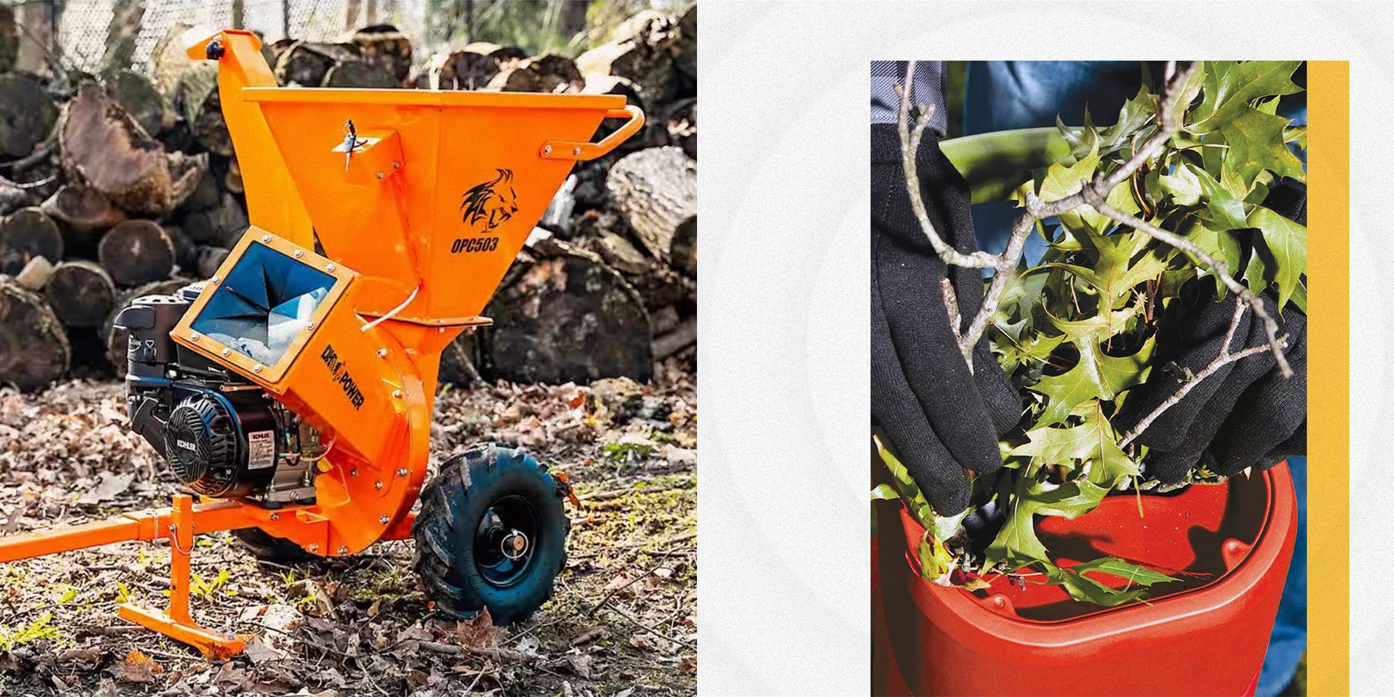 Turn Downed Branches Into Mulch With the Best Wood Chippers