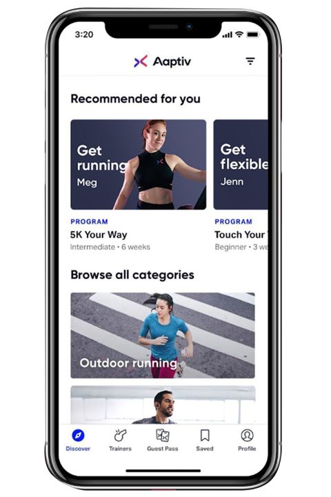 best fitness apps — aaptiv workout app