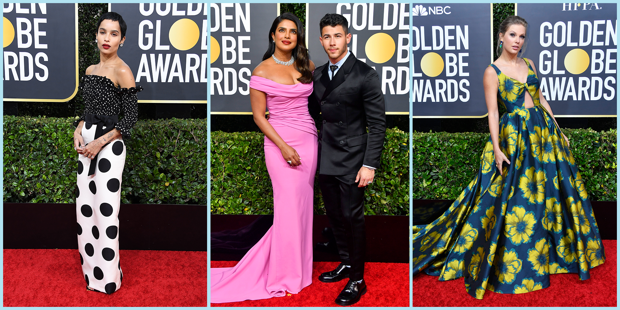 best dressed at the golden globes last night