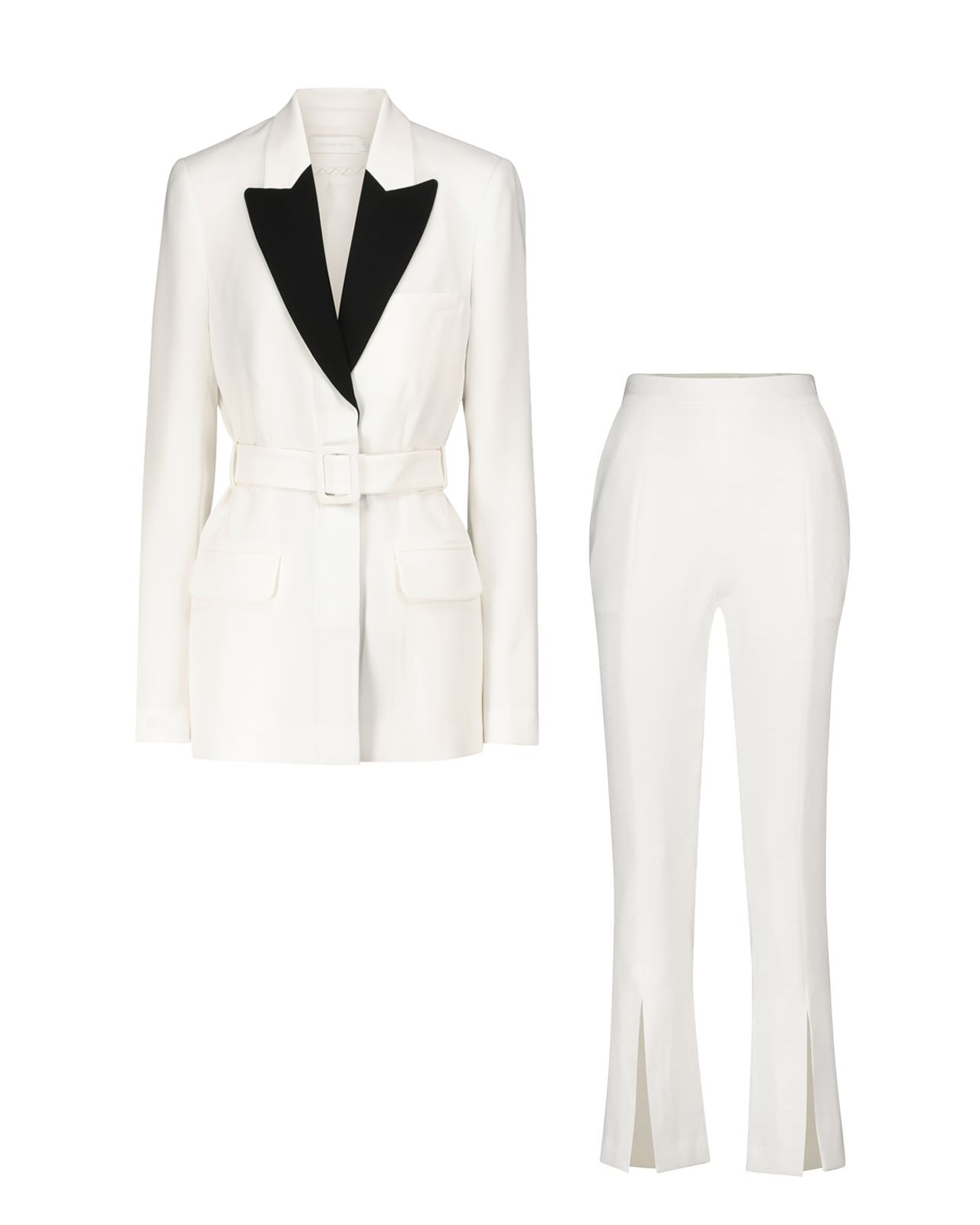 white skirt suit for women