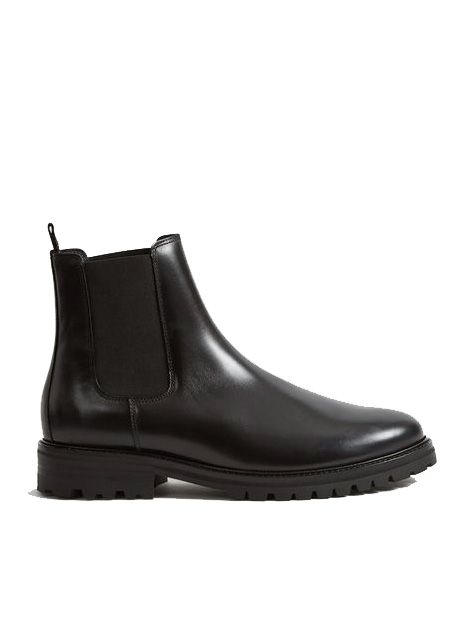 MATCHESFASHION Men Shoes Boots Chelsea Boots Balbi Suede And Rubber Chelsea Boots Black Mens 