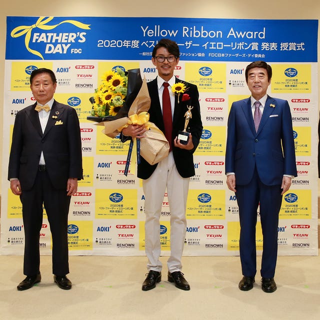 長谷部 健さん 藤木直人さん 田中史朗さんの計3名が年のベスト ファーザー賞に輝く 長谷部 健さん 藤木直人さん 田中史朗さんの計3名が年のベスト ファーザー賞に輝く