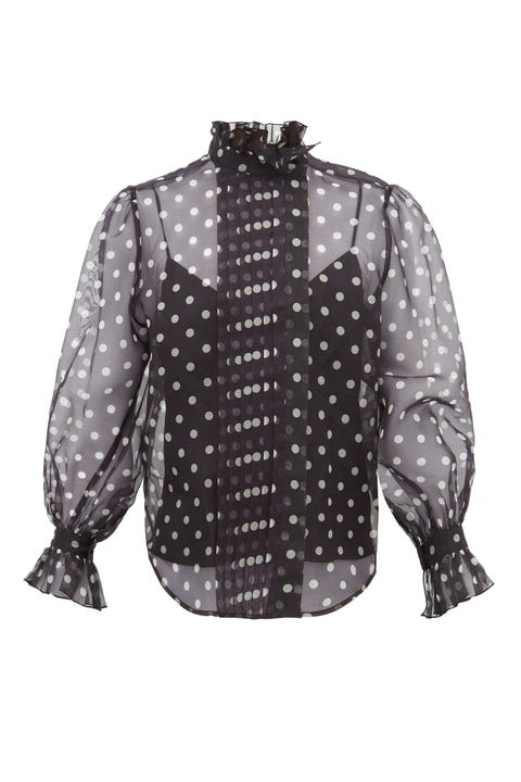 Organza blouses - best organza tops and sheer shirts to buy now