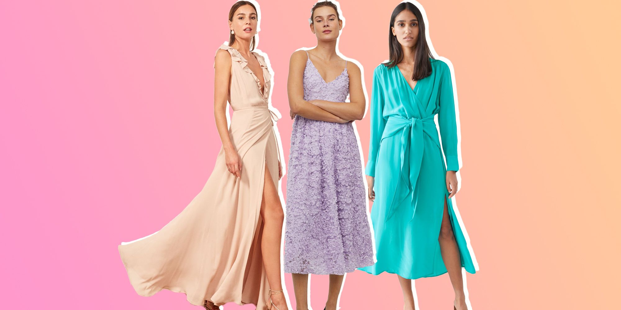 wedding guest dresses for larger ladies