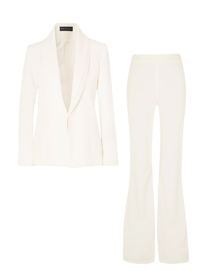 women's summer trouser suit for wedding