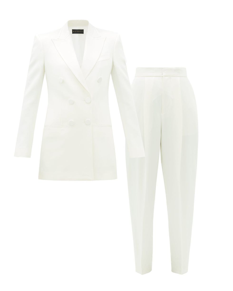casual pantsuit for wedding