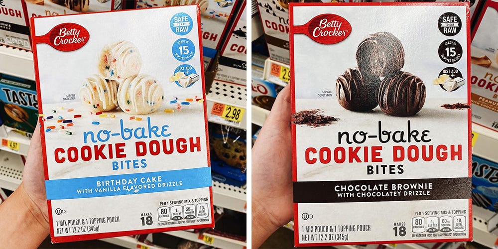 Betty Crocker’s New No-Bake Cookie Dough Bites Mix Is the Easiest ...