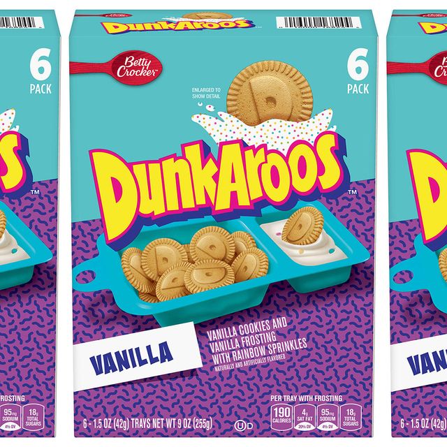 dunkaroos vanilla cookies and vanilla frosting 6 pack from betty crocker