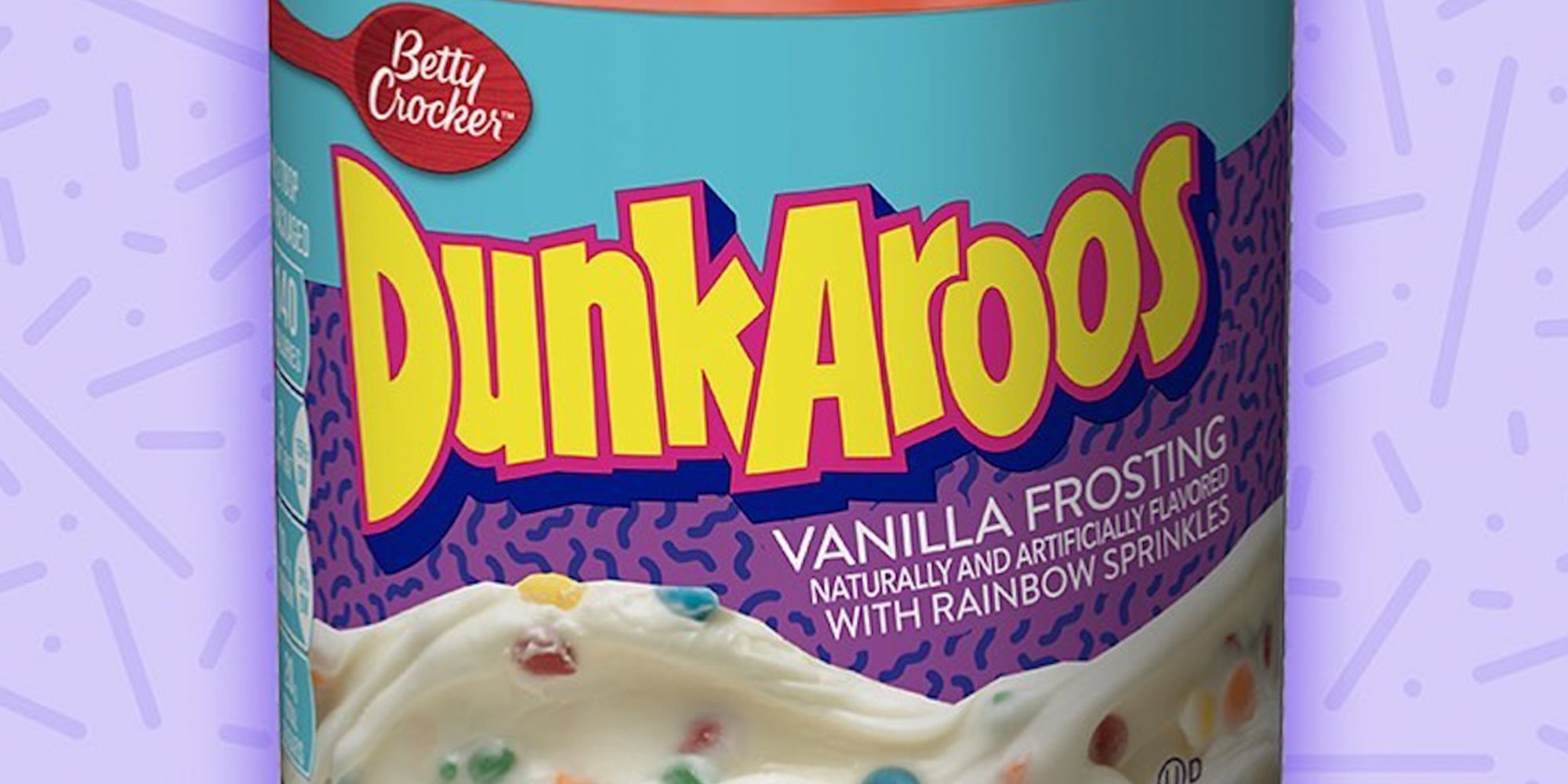 Dunkaroos Snack Vanilla Creme Rainbow Sprinkles Nostalgia Rare Limited Edition 