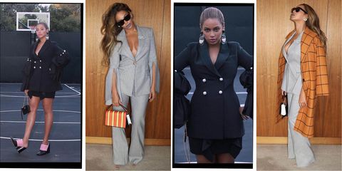 Beyoncé Just Provided Us With Some Much-Need Autumn Suiting Inspiration