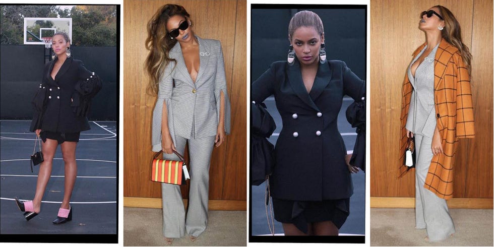 Beyoncé Just Provided Us With Some Much-Need Autumn Suiting Inspiration