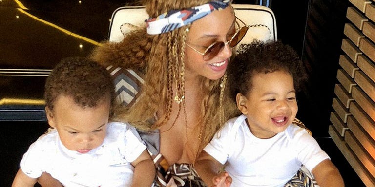 Beyoncé Finally Shares Pictures Of Twins Rumi And Sir Carter And They 5082