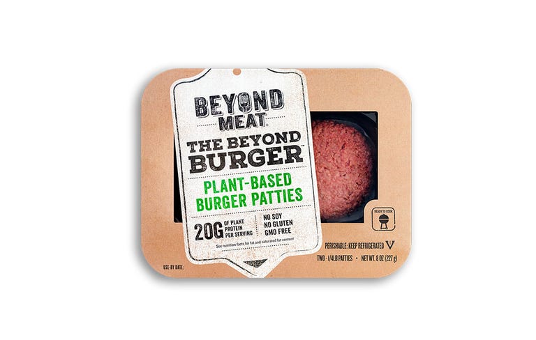 Beyond Meat The Beyond Burger Plant-Based Burger Patties