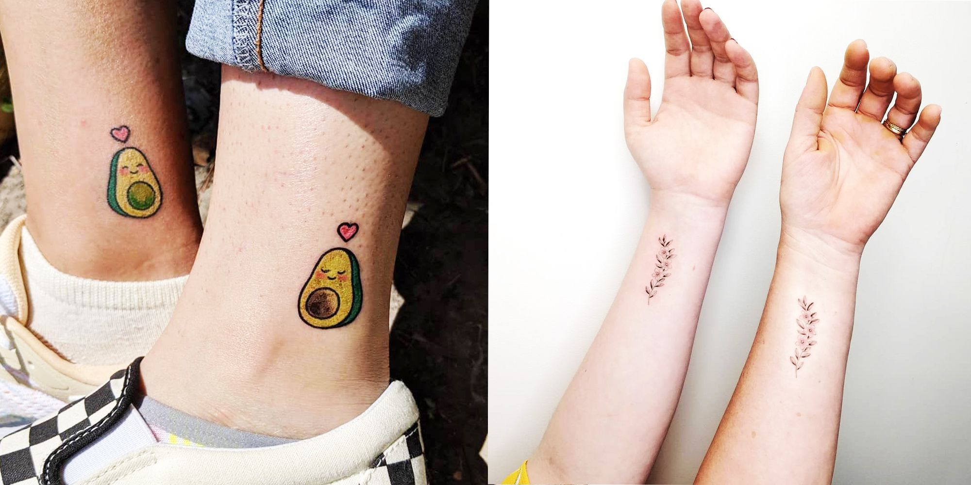 28 Best Friend Matching Tattoo Ideas Cute Matching Tattoos For