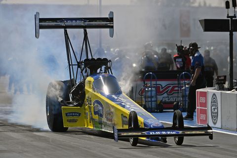 Brittany Force Survives a Crazy Day in California