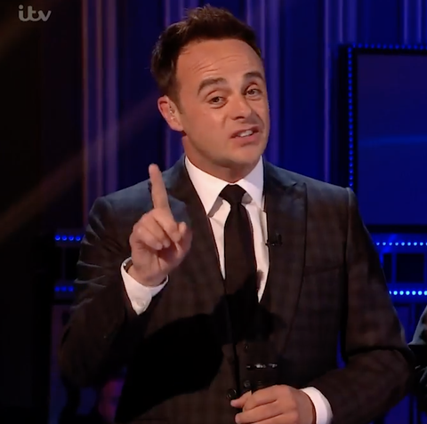 Britain's Got Talent's Ant McPartlin mocks co-presenter Dec ...