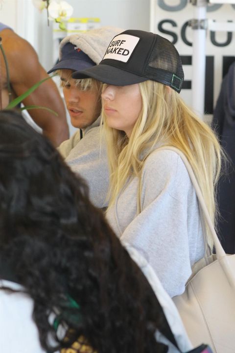 Justin Bieber and Baskin Champion Go on a Date - Justin Photographed New Model, Fuels Jelena Permanent Breakup Rumor