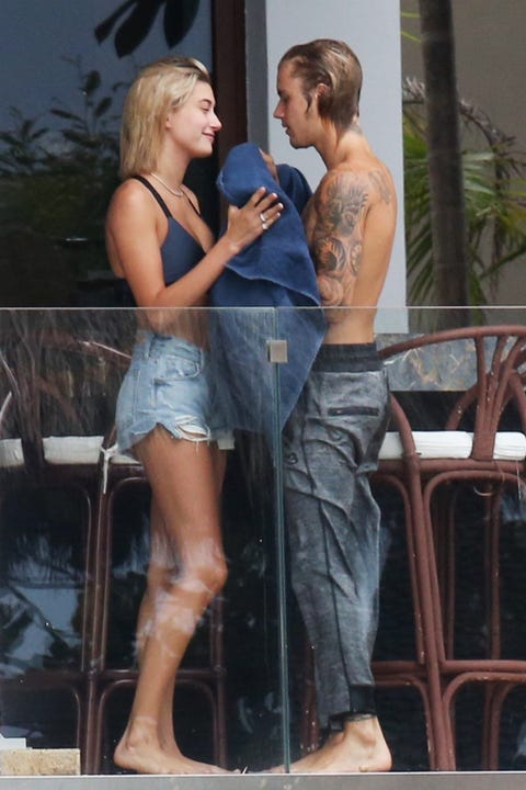 Hailey Baldwin and Justin Bieber