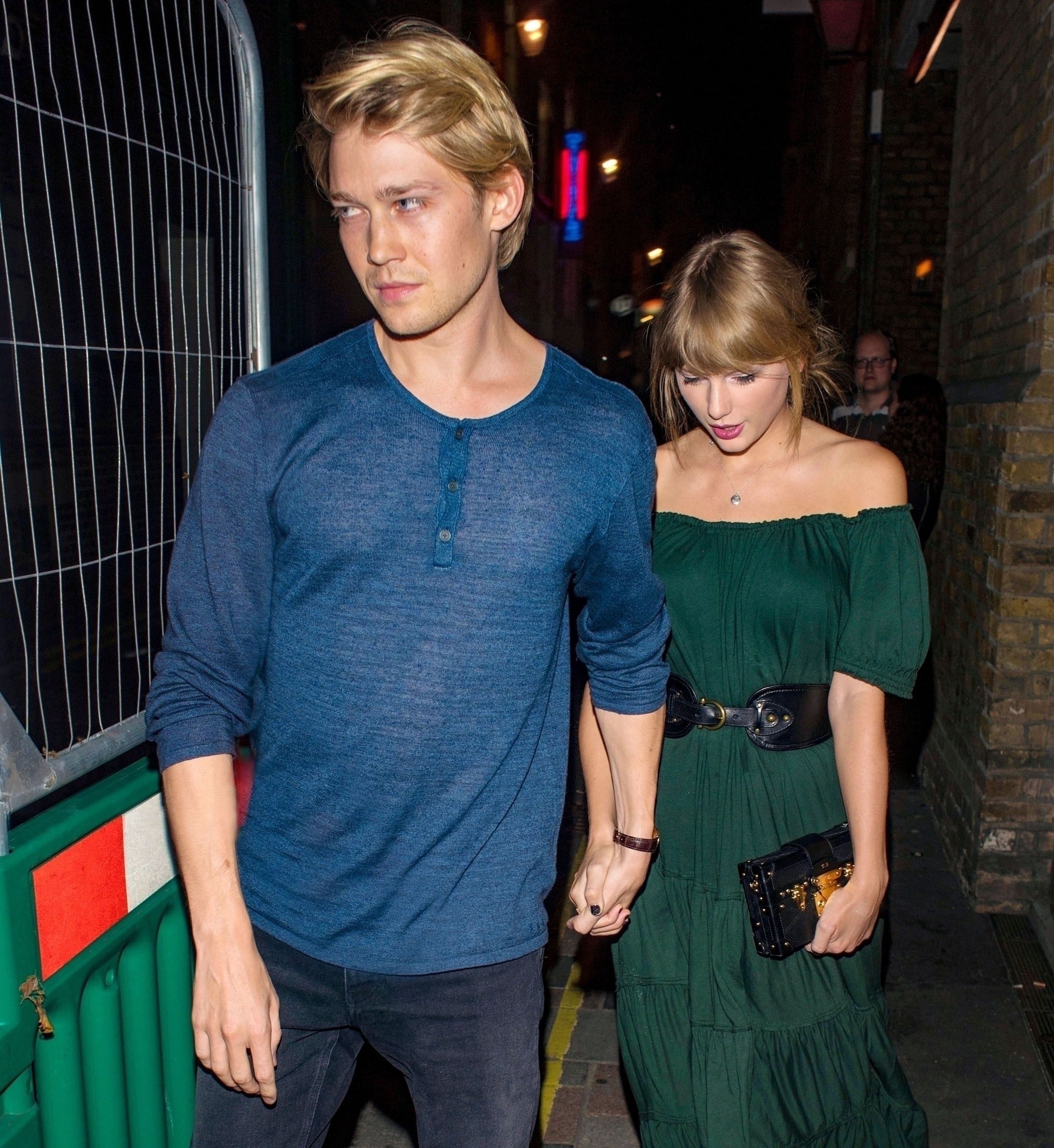 Taylor Swift And Joe Alwyn Hold Hands On Fancy Date In
