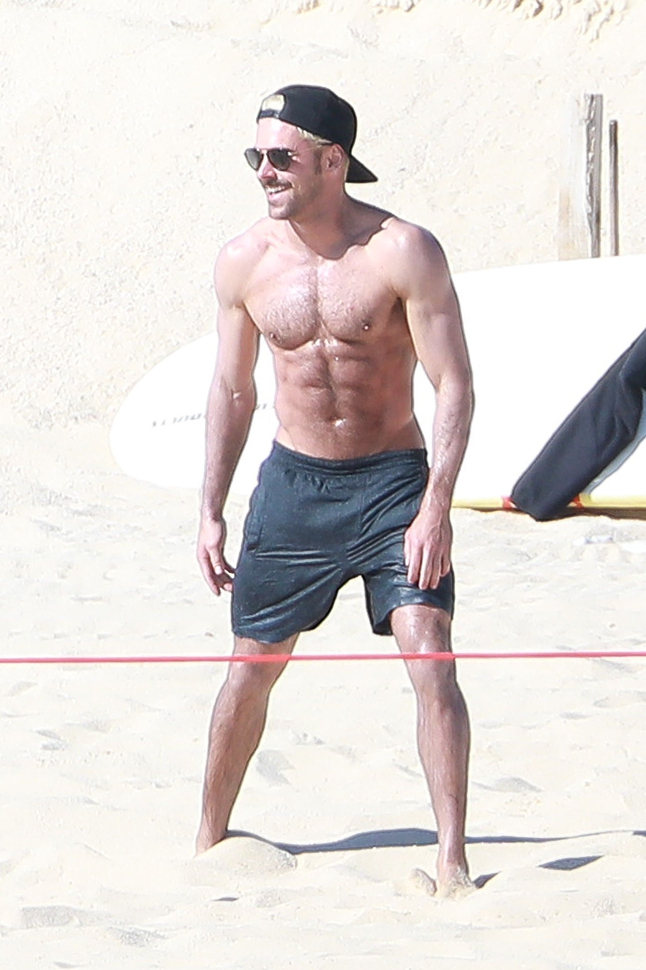 what zac efron s abs look like in 2019 zac shirtless and ripped during cabo vacation - zac efron instagram followers