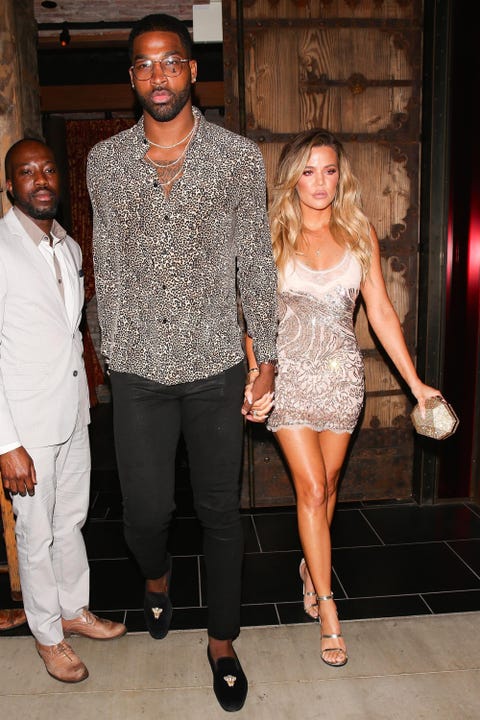 Khloé Kardashian Is A Smokeshow In This Nude Birthday Dress