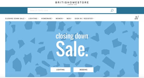 Bhs Com Website To Close Two Years After High Street Stores Shut