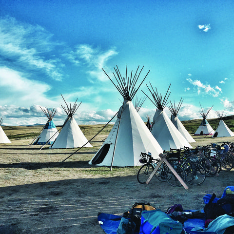 Climate Ride tipis 