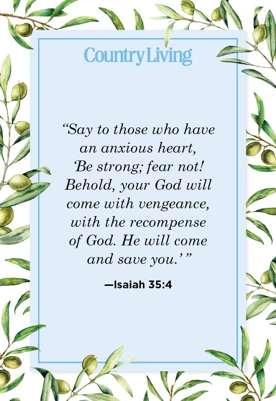 bible scriptures about fear and anxiety