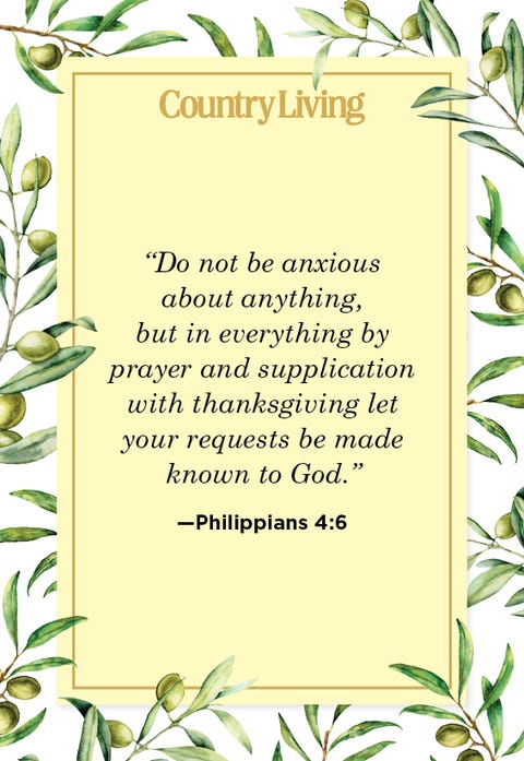 Quote from Philippians 4:6 